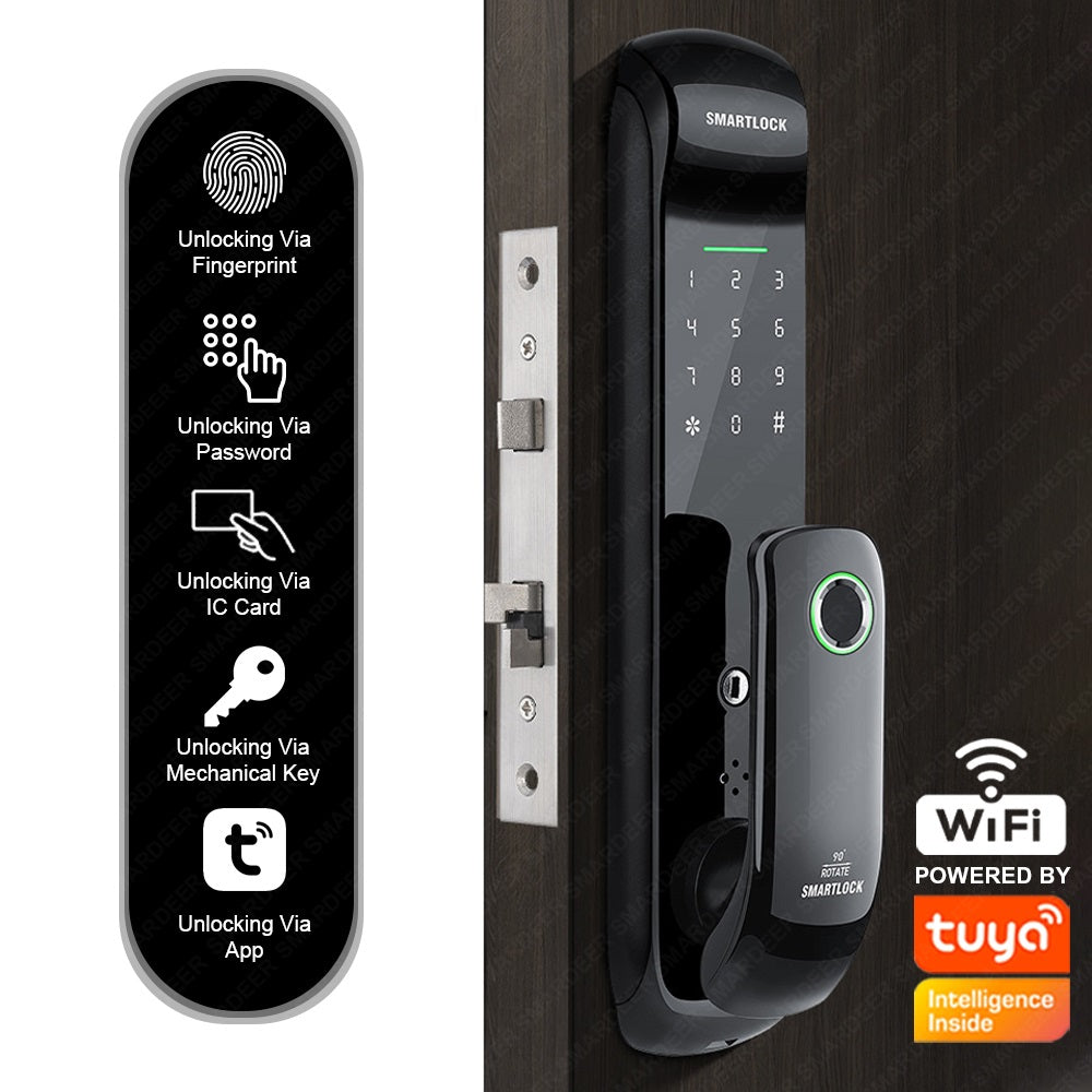 iSM08 Smart Biometric Door Lock - ISPEKTRUM Home & Garden