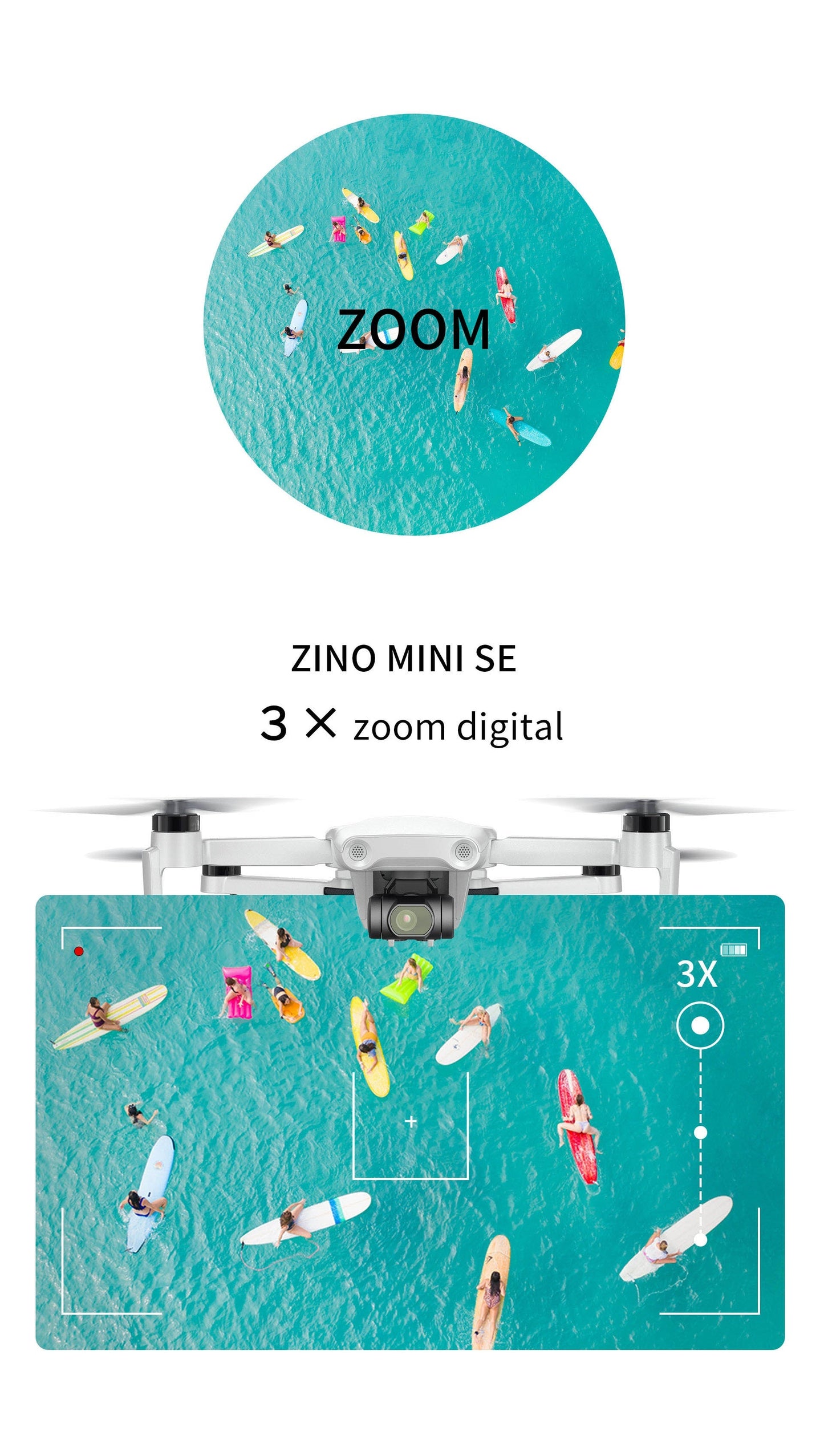 Hubsan Zino Mini SE R Drone | 10KM Flight Range | 45 Minutes Flight Time | 48MP Camera - ISPEKTRUM Toys & Games