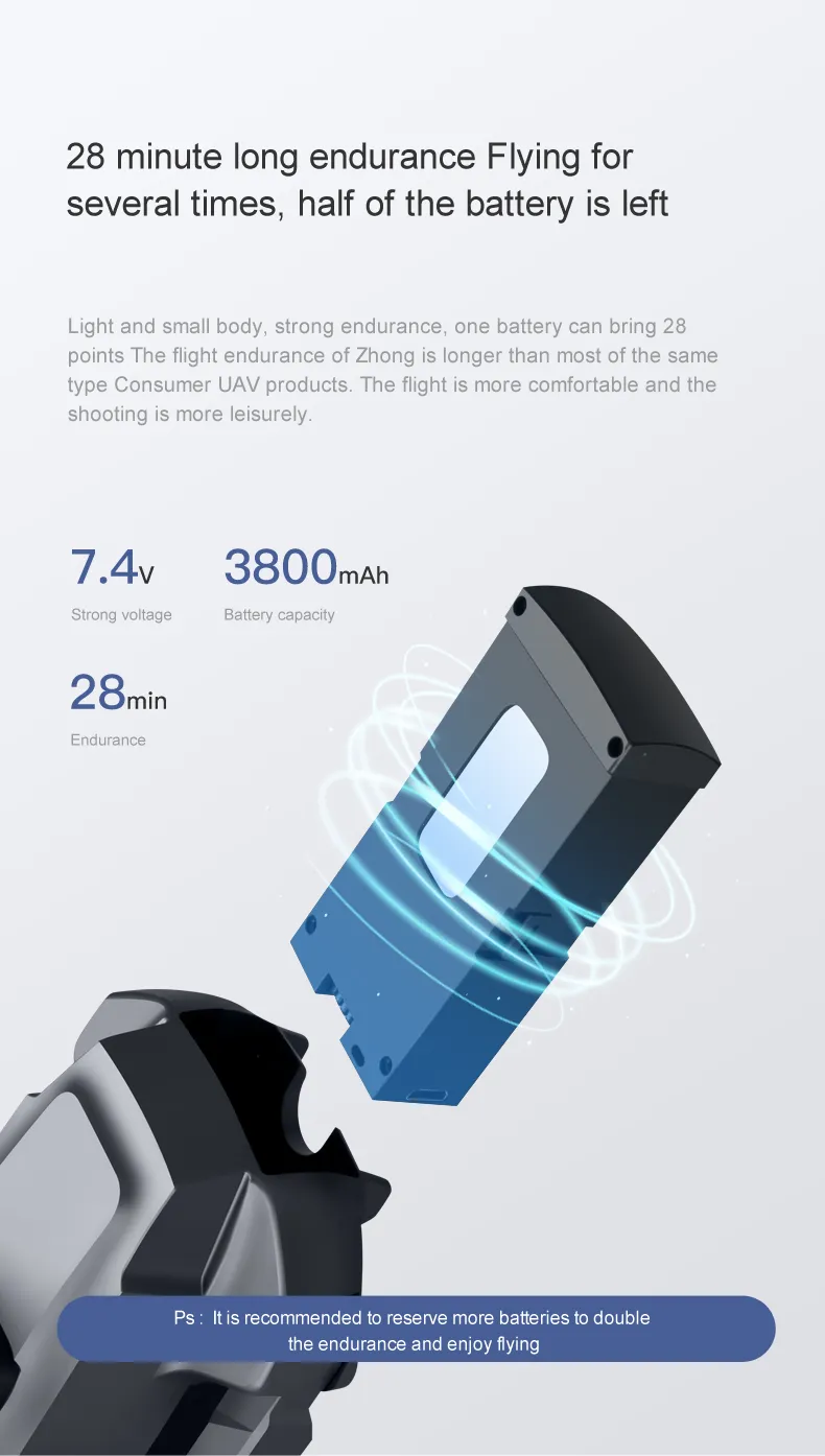 Battery for RG101 Pro Drone