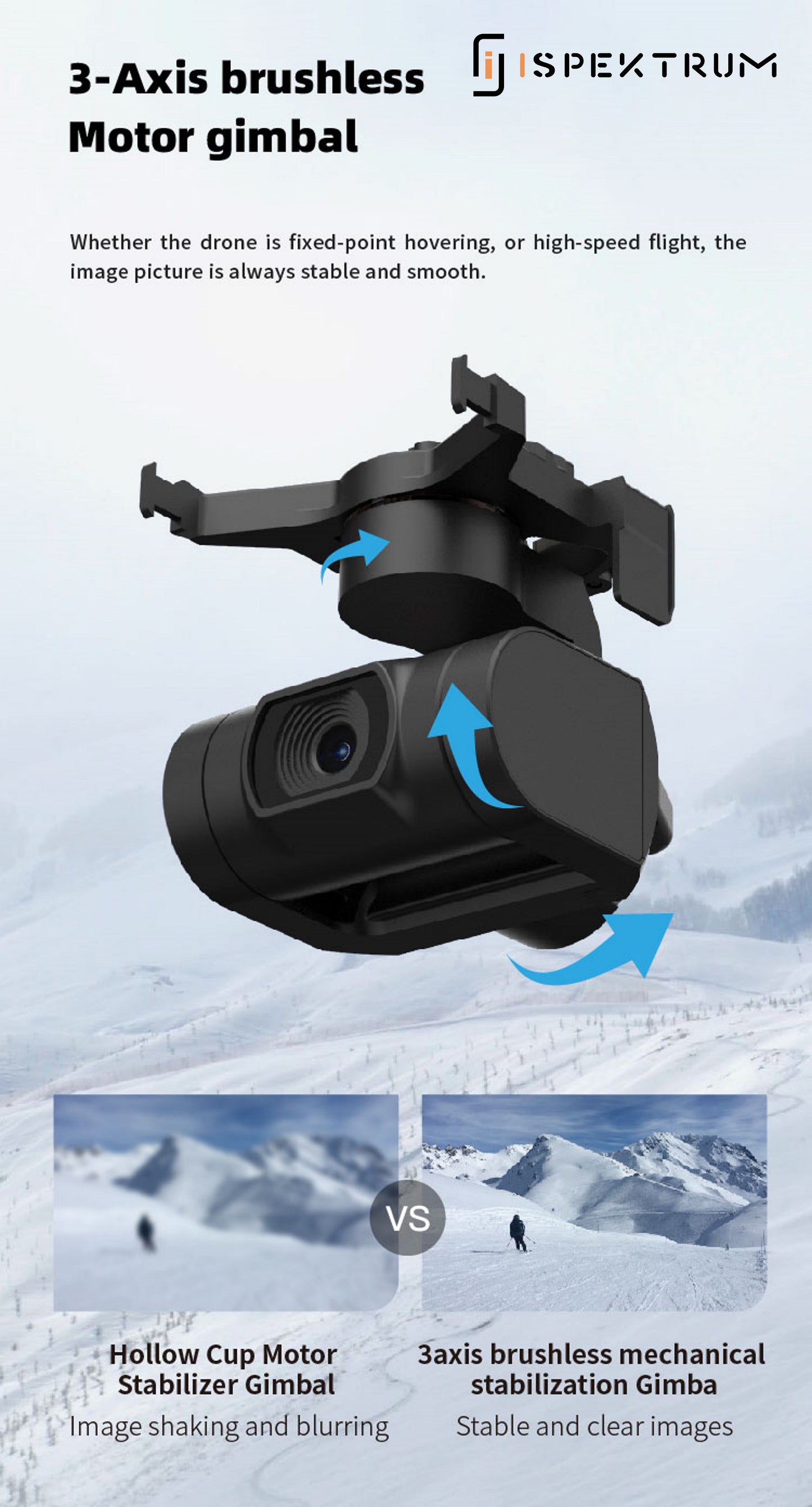 Faith Mini 4K Drone | 3-Axis Gimbal | 4K Video Camera