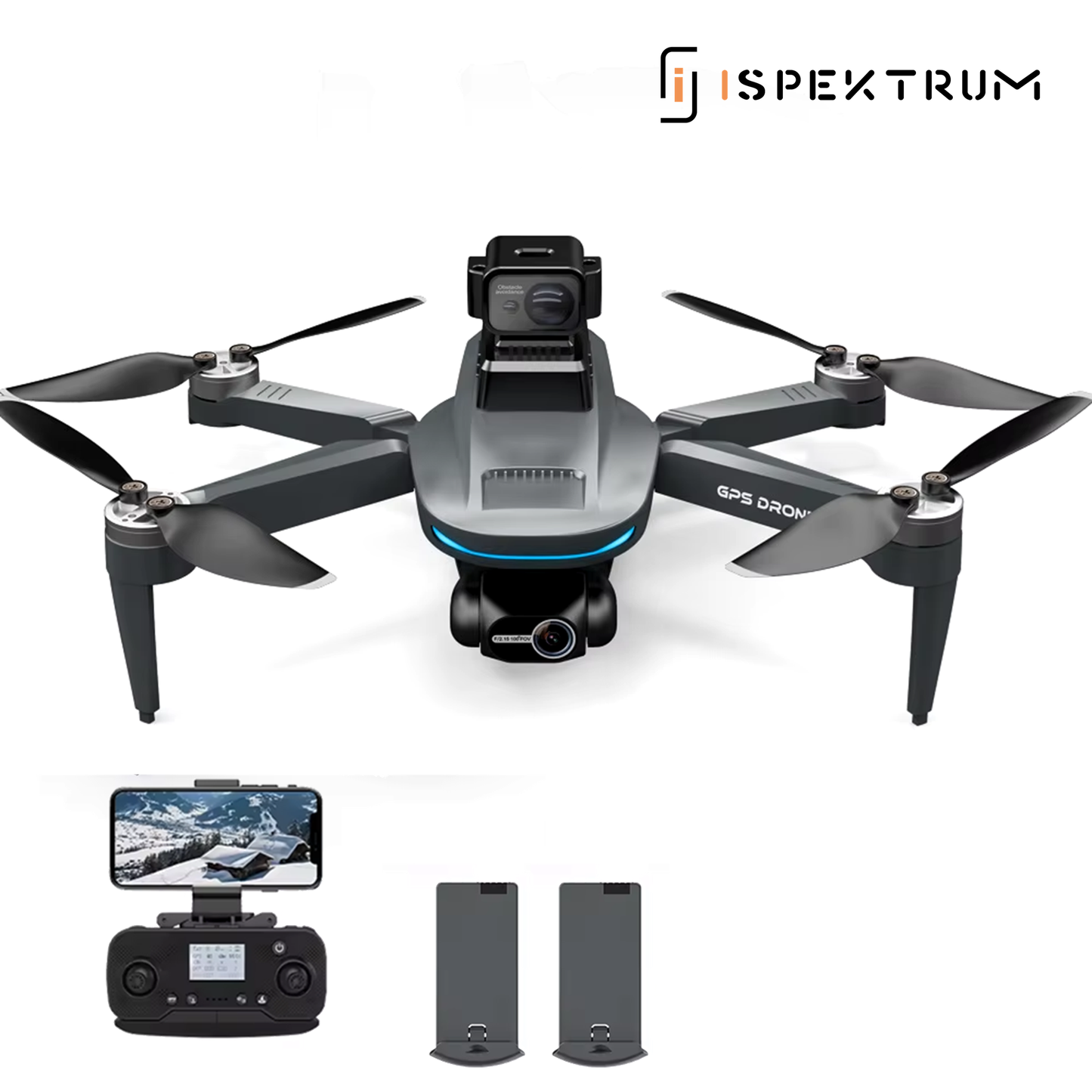 FlyBot ISKF110 4K Drone | 2-Axis Gimbal