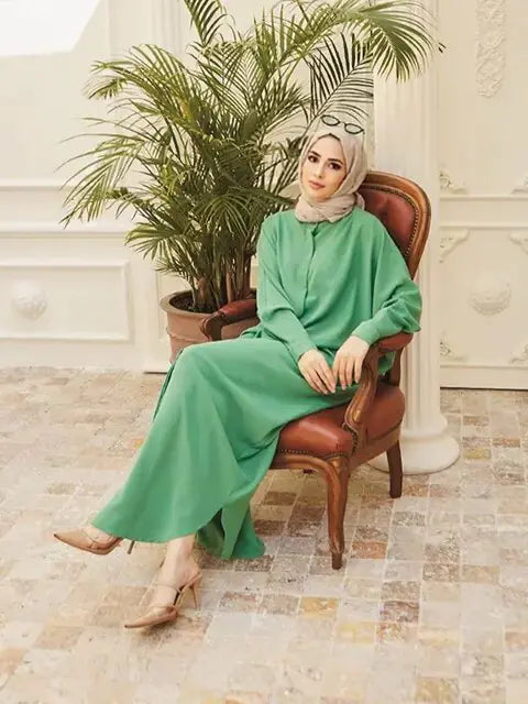 Zahra Luxe Abaya Dress for Women - ISPEKTRUM Clothing & Shoes