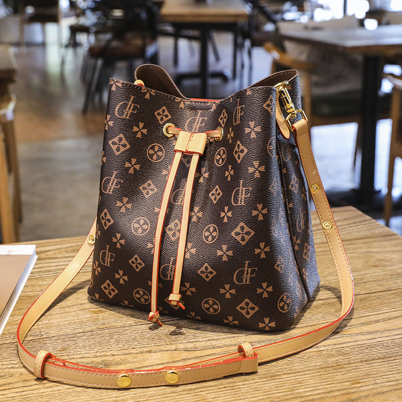 Velora Solace Bucket Shoulder Bag for Women | Genuine Leather