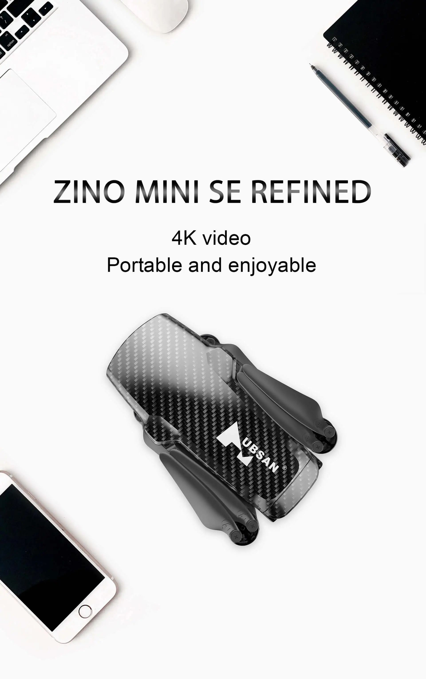 Hubsan Zino Mini SE R Drone | 10KM Flight Range | 45 Minutes Flight Time | 48MP Camera - ISPEKTRUM Toys & Games