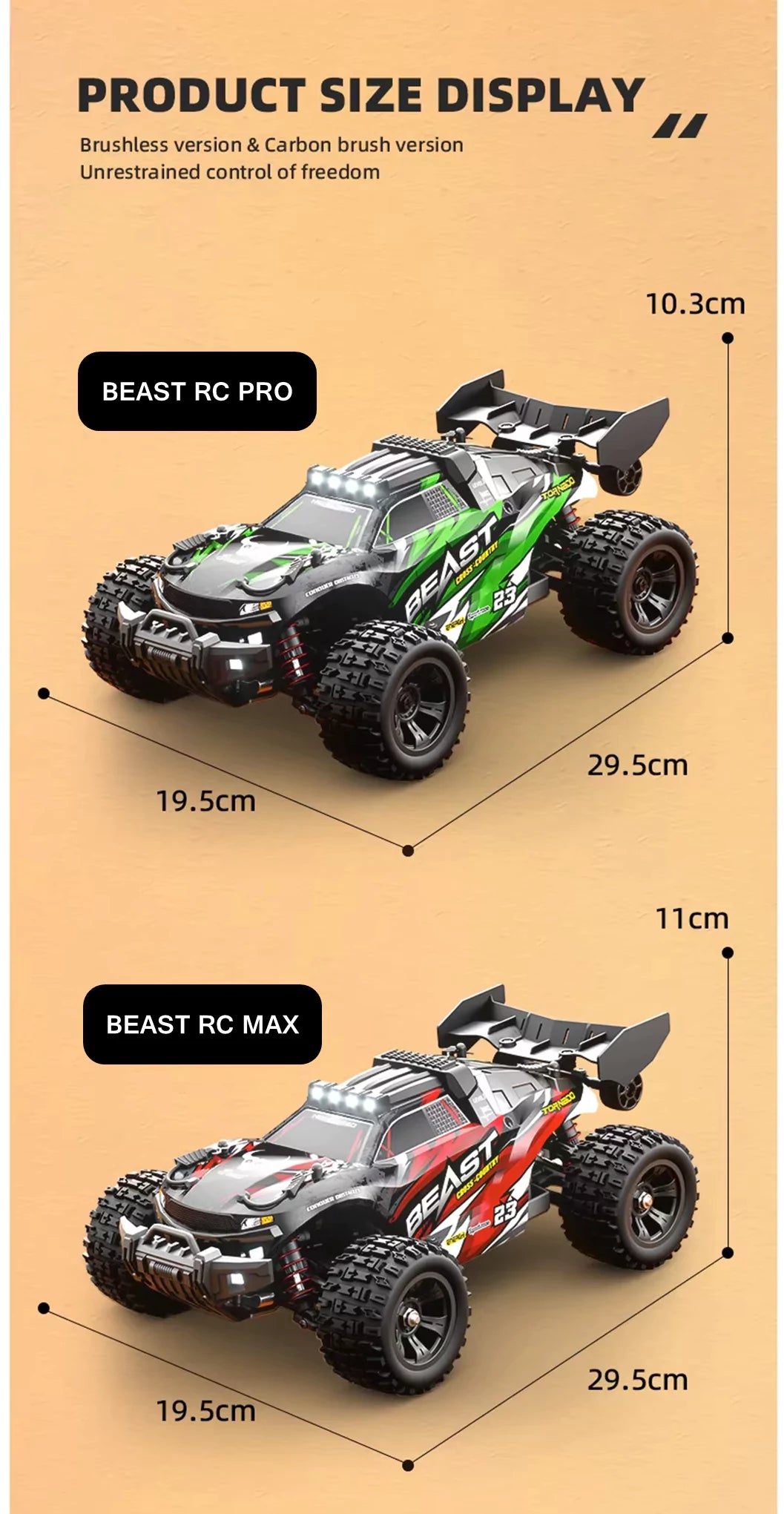 Beast Off-Road Remote Control Truck - ISPEKTRUM Toys & Games