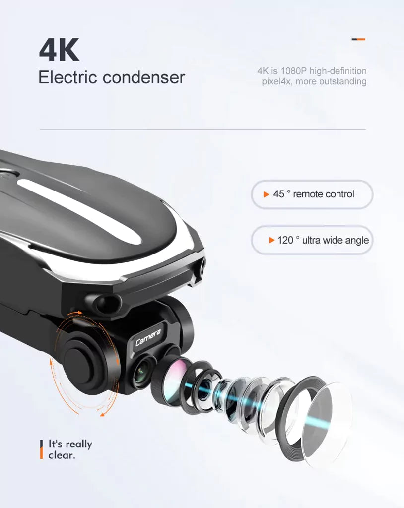 Skyflier RG100 Pro 4K Drone - ISPEKTRUM Toys & Games