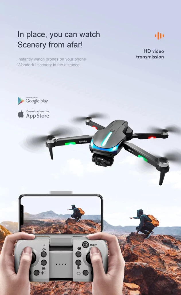 Skyflier RG100 Pro 4K Drone - ISPEKTRUM Toys & Games