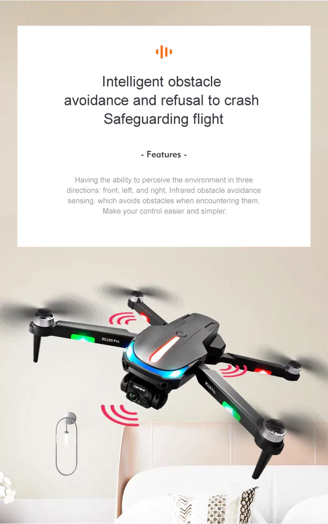 Skyflier RG100 Pro 4K Drone - ISPEKTRUM Toys & Games