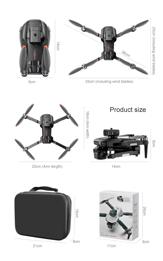 Skypix M1S Mini 4K Drone