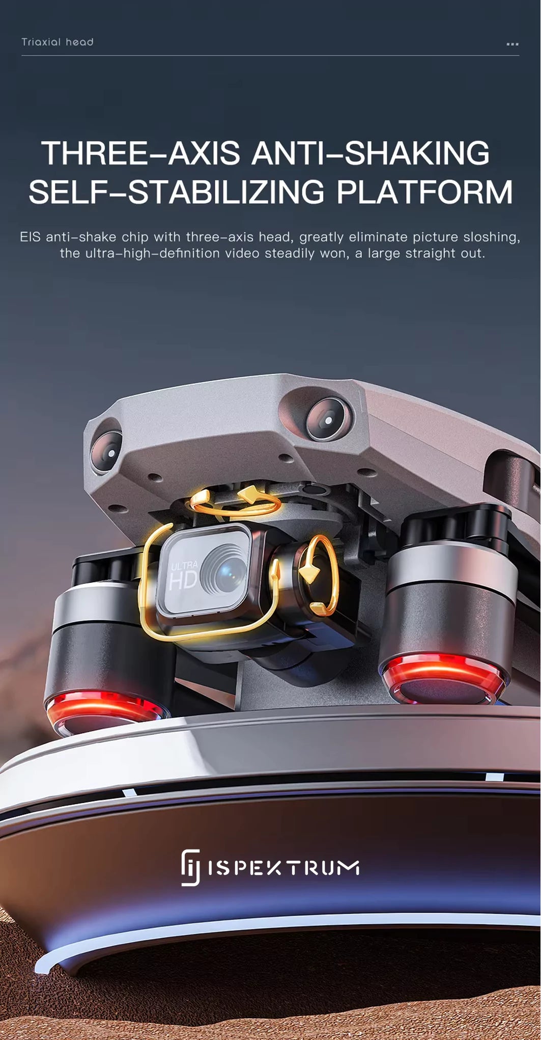 FlyCam iSK11 4K Drone - ISPEKTRUM Toys & Games