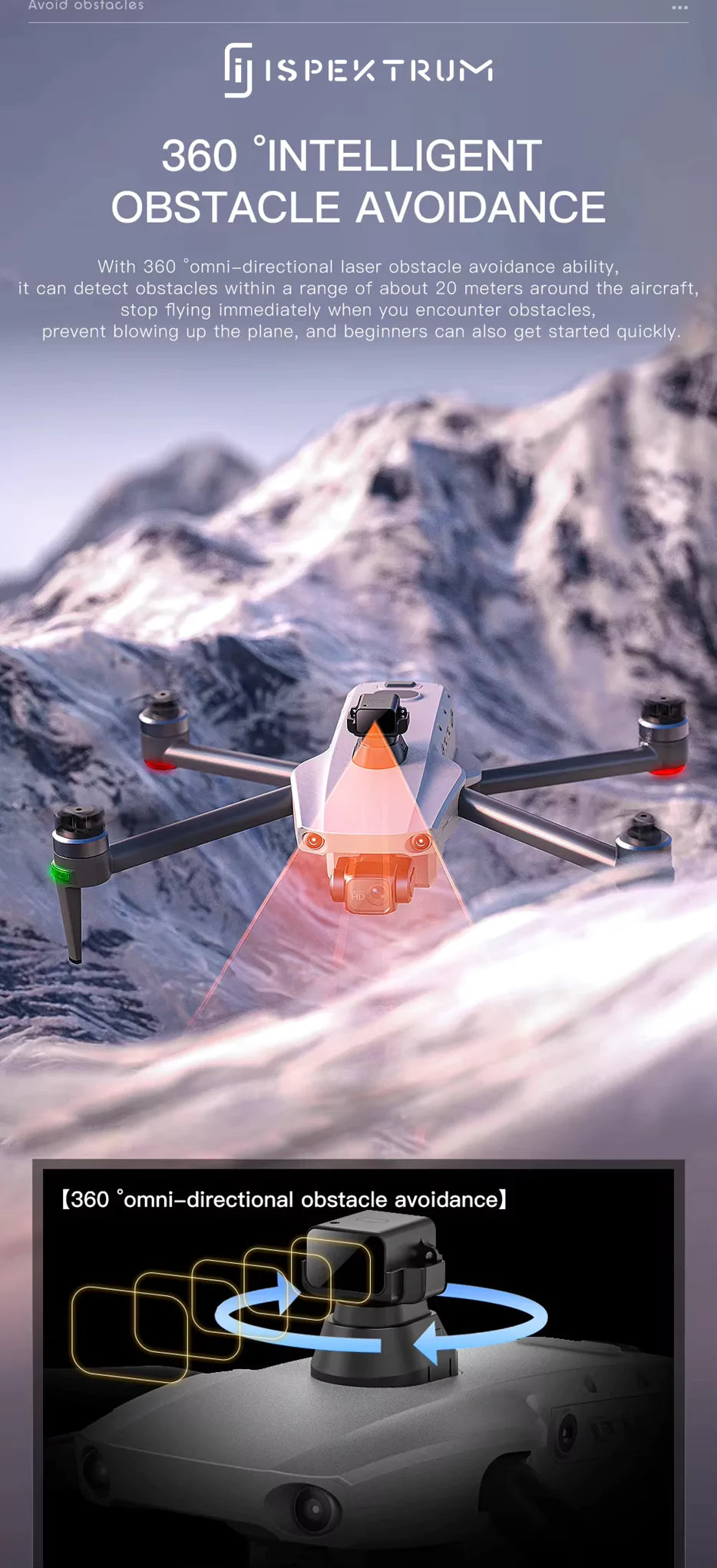 FlyCam iSK11 4K Drone - ISPEKTRUM Toys & Games