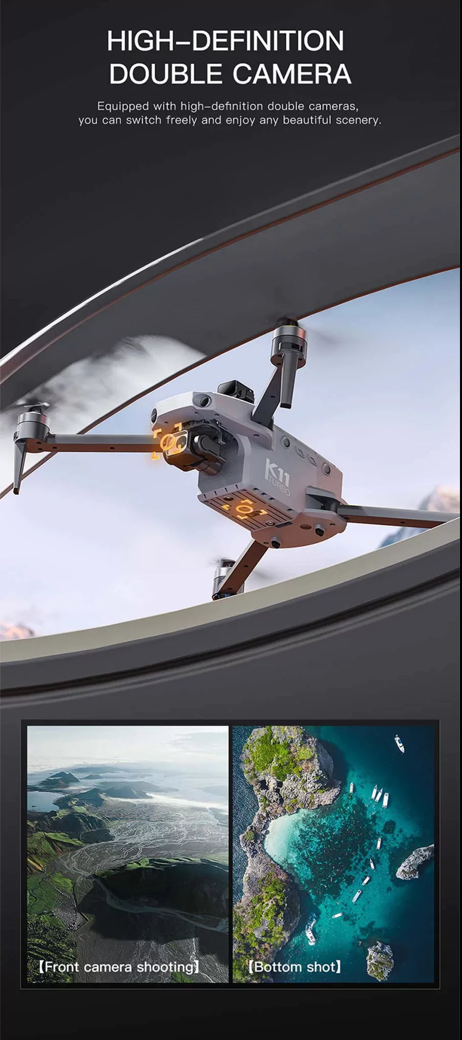 FlyCam iSK11 4K Drone - ISPEKTRUM Toys & Games