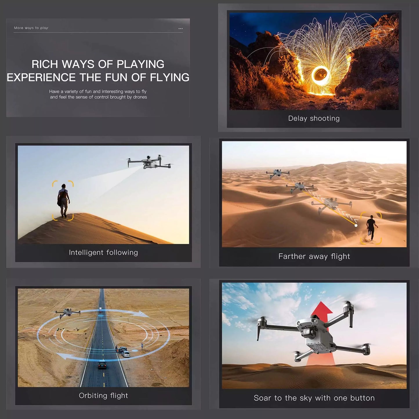 FlyCam iSK11 4K Drone - ISPEKTRUM Toys & Games