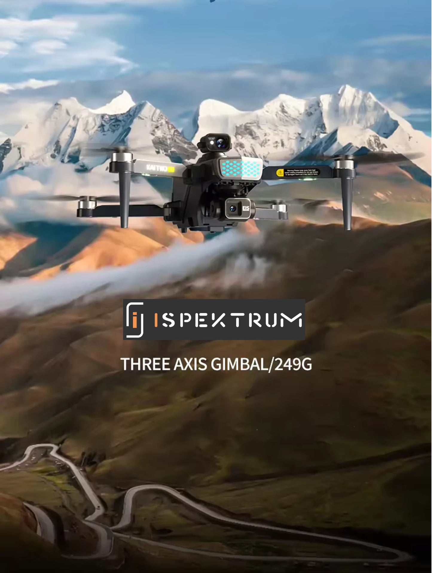 FlyCam-Kai2 4K Drone - ISPEKTRUM Toys & Games