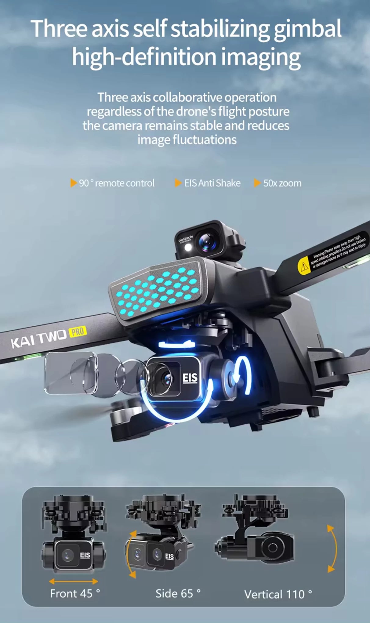 FlyCam-Kai2 4K Drone - ISPEKTRUM Toys & Games