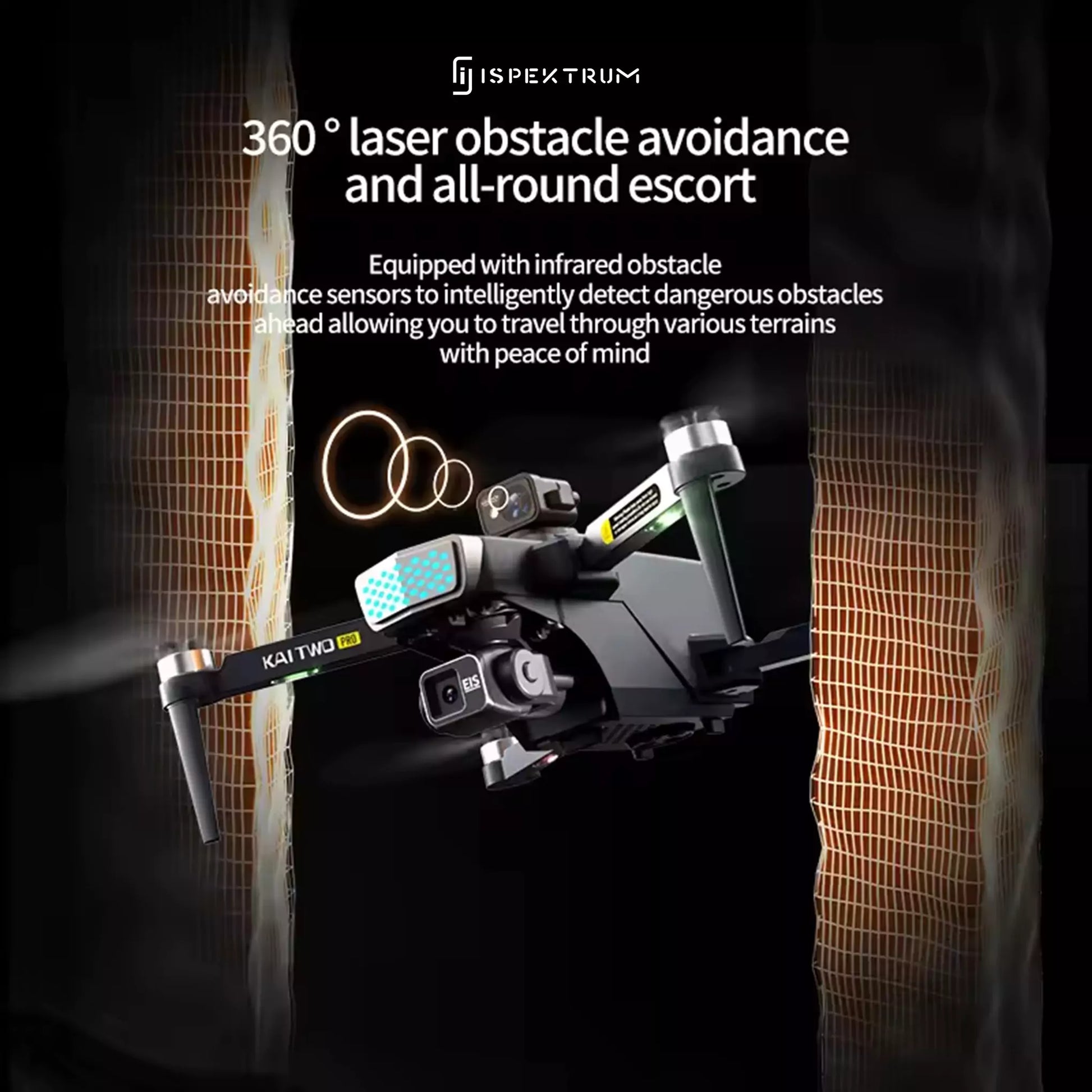 FlyCam-Kai2 4K Drone - ISPEKTRUM Toys & Games