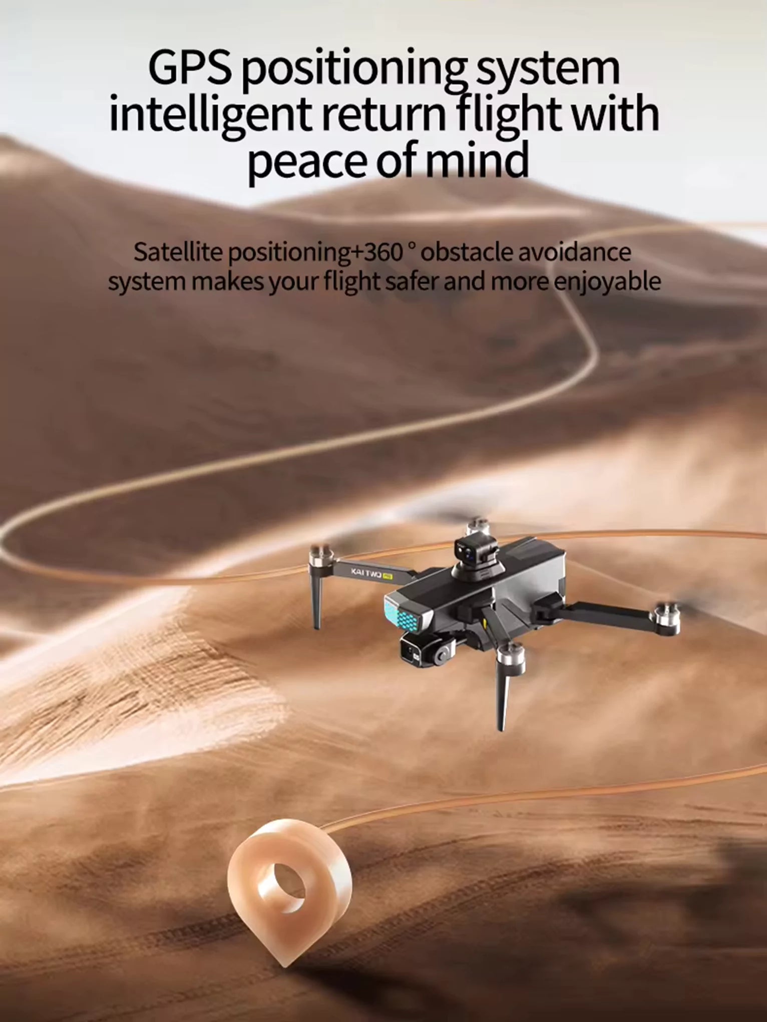 FlyCam-Kai2 4K Drone - ISPEKTRUM Toys & Games