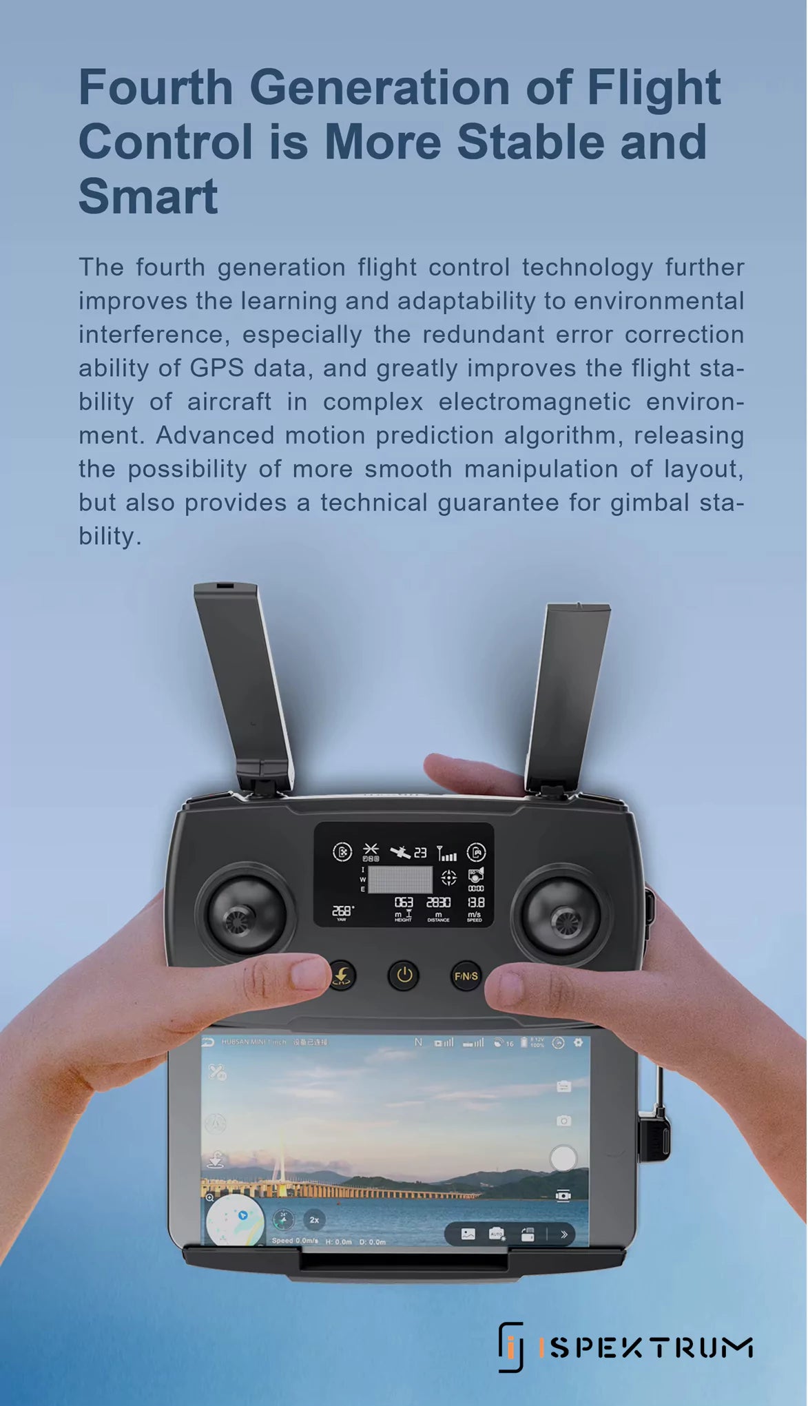 Hubsan Mini 1 Drone | 16KM Flight Range | 40 Minutes Flight Time | 20MP Camera - ISPEKTRUM Toys & Games