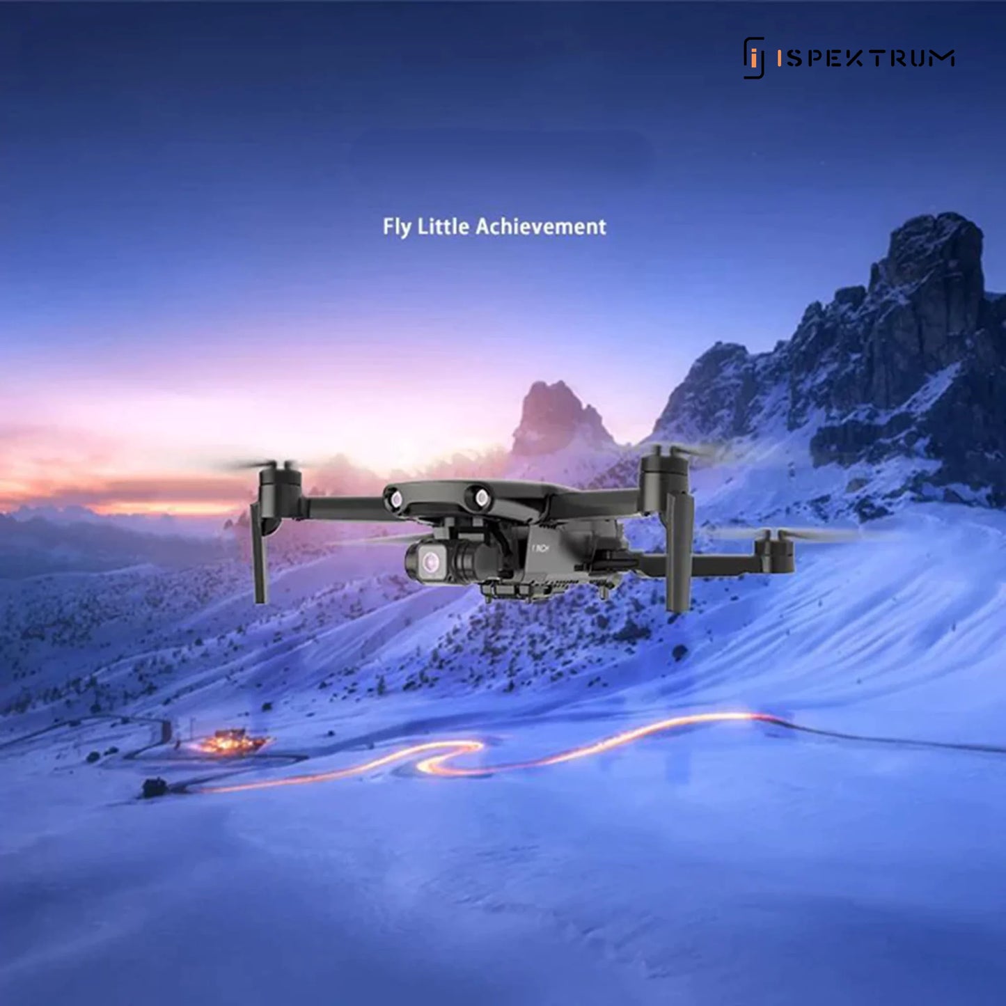 Hubsan Mini 1 Drone | 16KM Flight Range | 40 Minutes Flight Time | 20MP Camera - ISPEKTRUM Toys & Games
