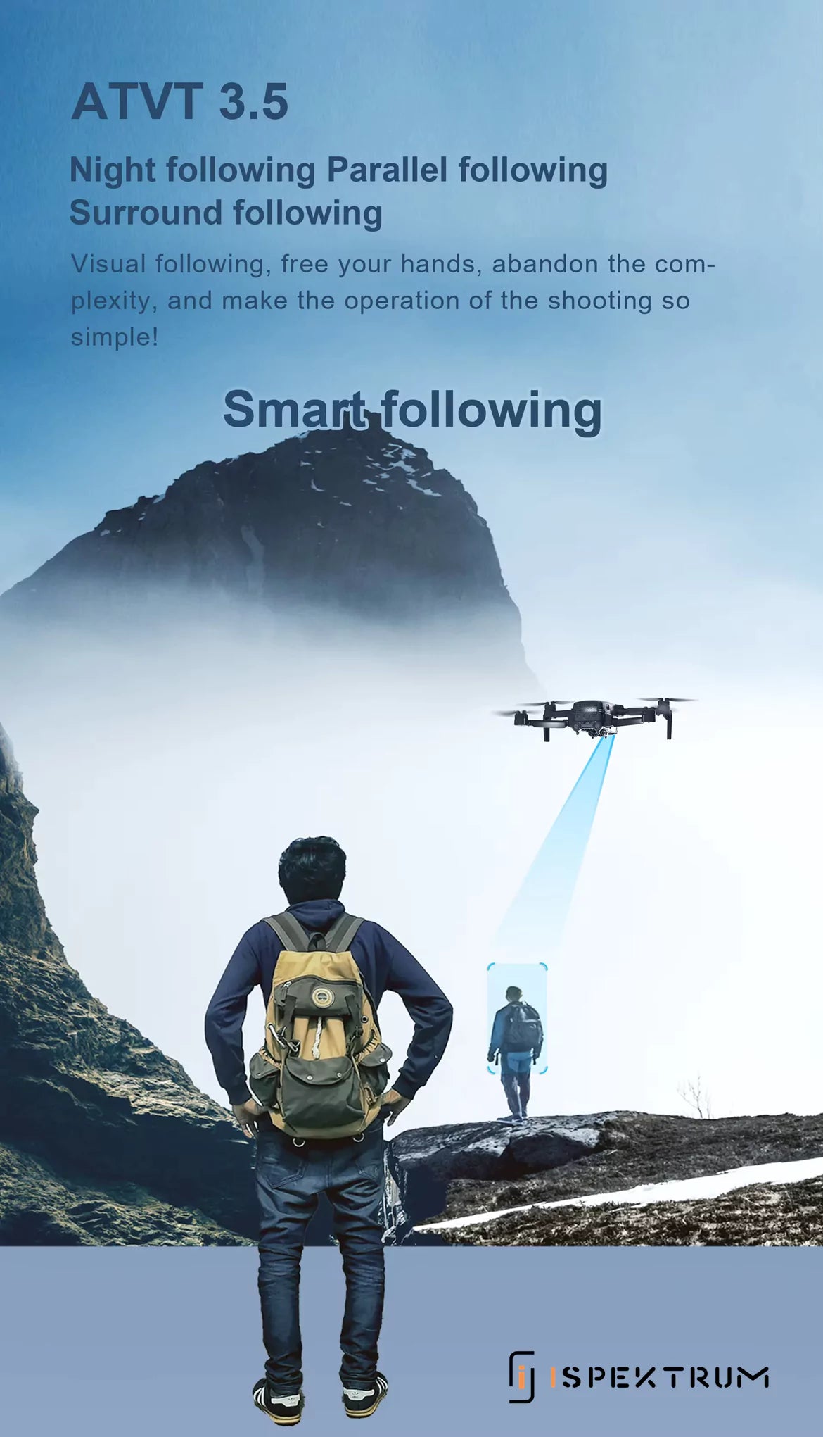 Hubsan Mini 1 Drone | 16KM Flight Range | 40 Minutes Flight Time | 20MP Camera - ISPEKTRUM Toys & Games