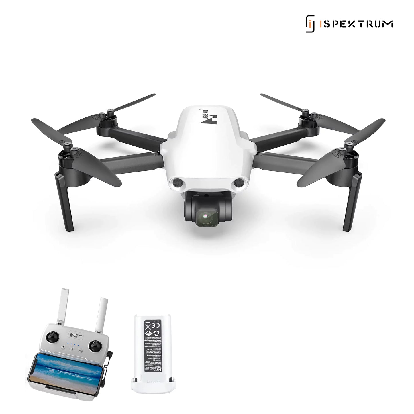 Zino Mini Pro Drone - 2025 Edition | 12KM Flight Range | 50 Minutes Flight Time | 45MP Camera - ISPEKTRUM Toys & Games