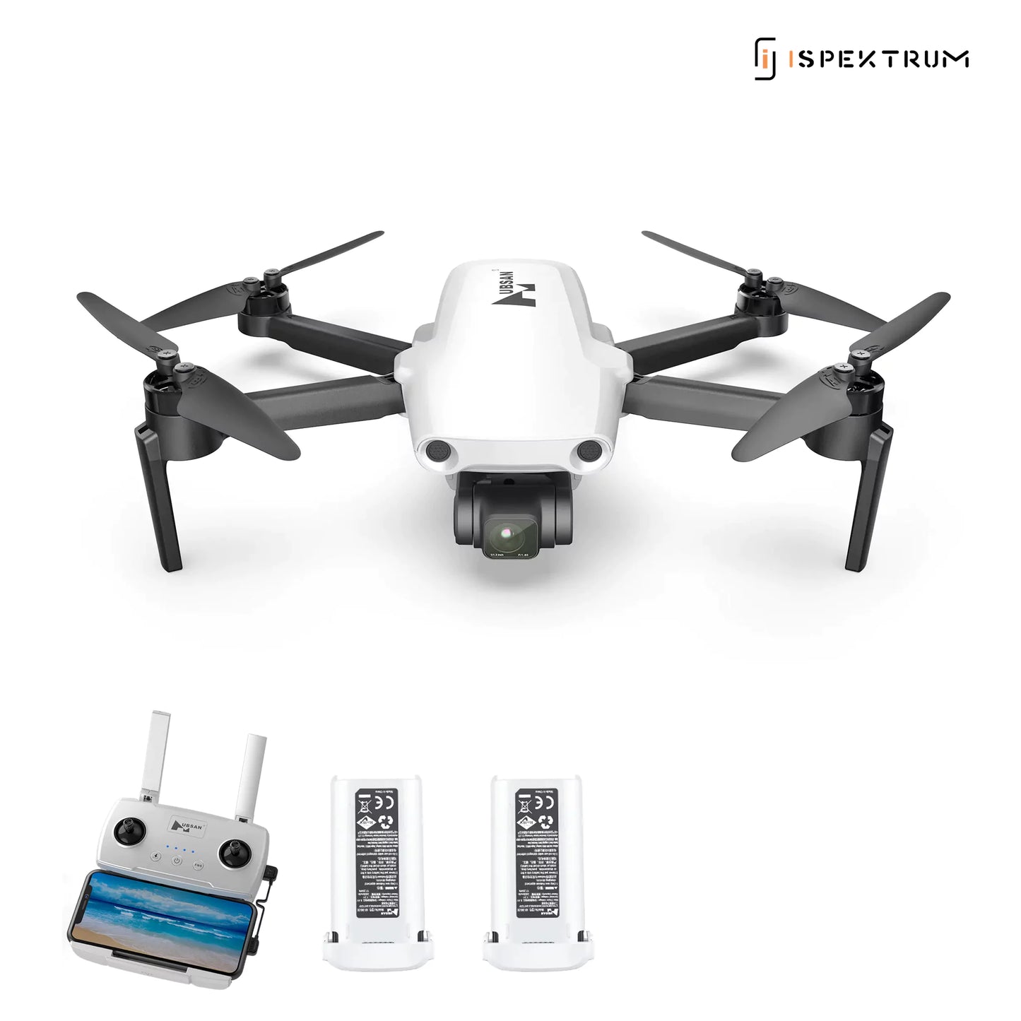 Zino Mini Pro Drone - 2025 Edition | 12KM Flight Range | 50 Minutes Flight Time | 45MP Camera - ISPEKTRUM Toys & Games