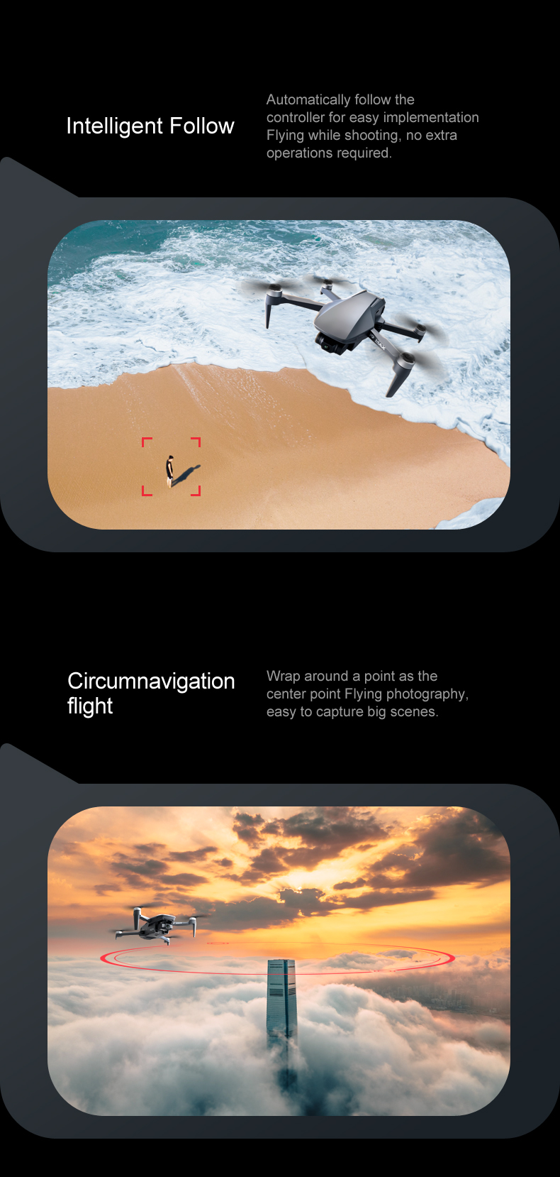 4K Drone-i9 Max Mini | 3-Axis Gimbal | 8MP Camera - ISPEKTRUM Toys & Games