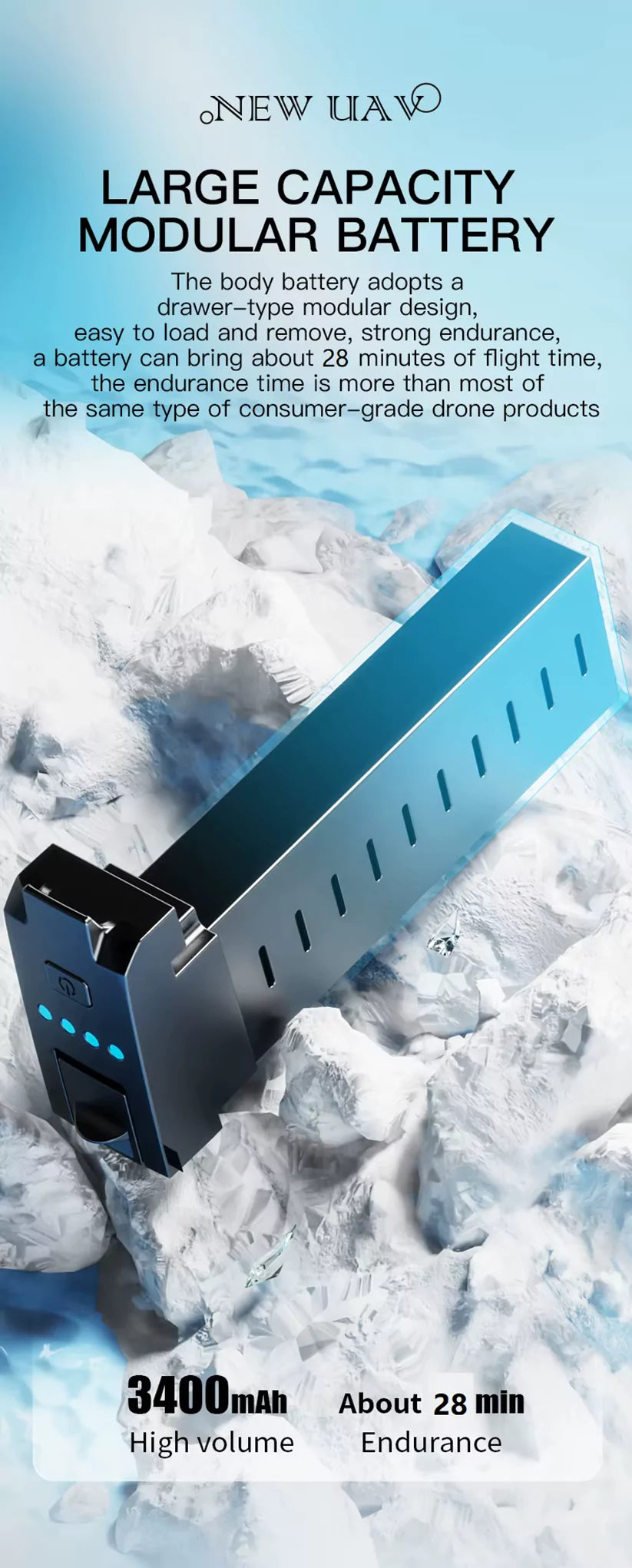 IS193 4K Drone with 3-Axis Gimbal & 360° Obstacle Avoidance | ISPEKTRUM Canada
