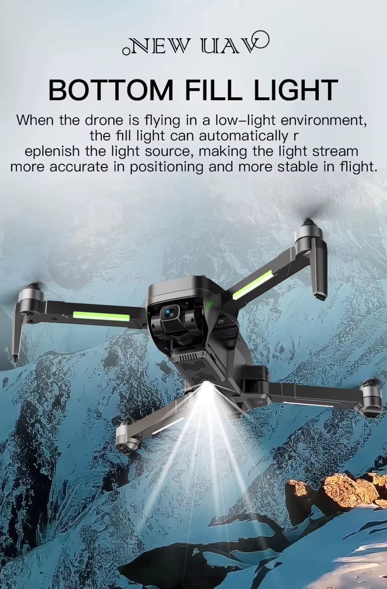 IS193 4K Drone with 3-Axis Gimbal & 360° Obstacle Avoidance | ISPEKTRUM Canada