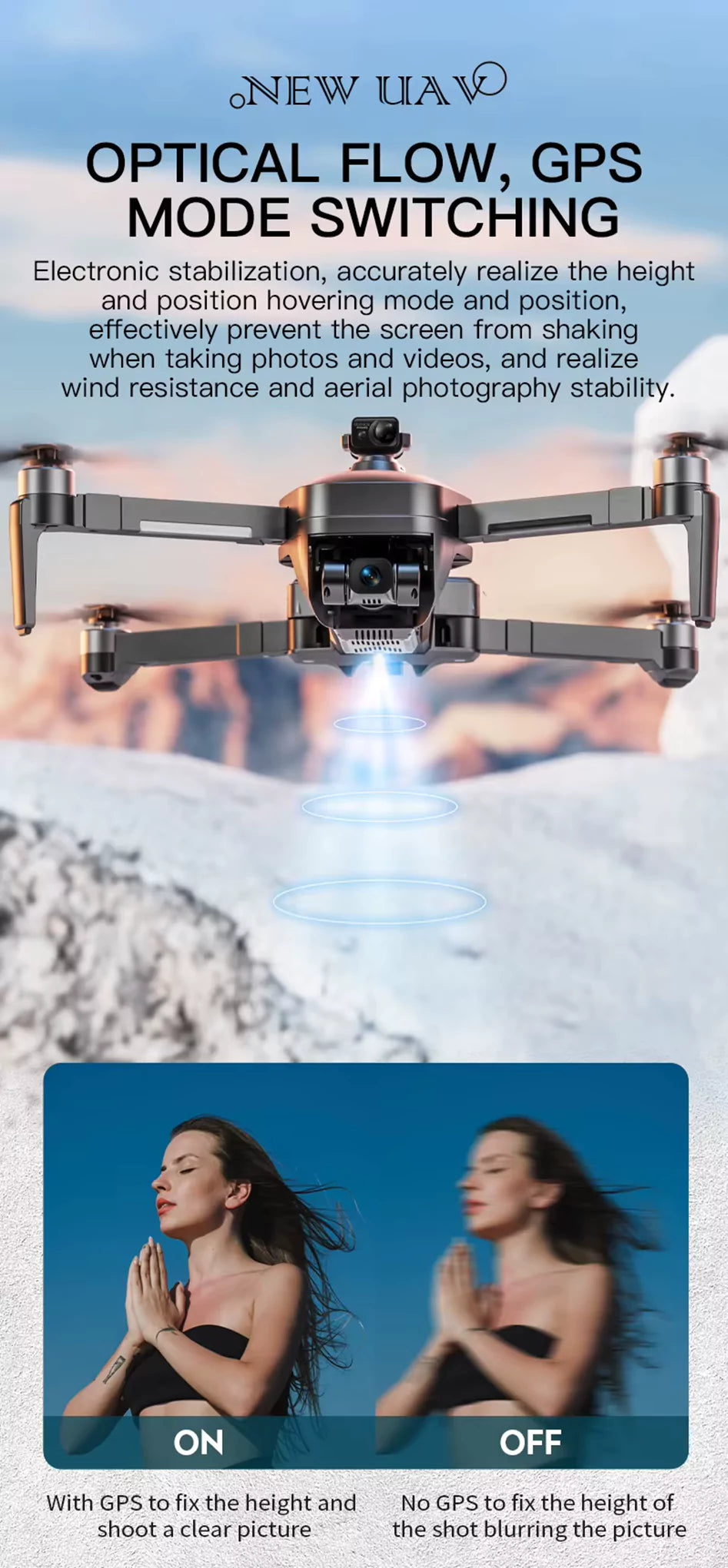 IS193 4K Drone with 3-Axis Gimbal & 360° Obstacle Avoidance | ISPEKTRUM Canada
