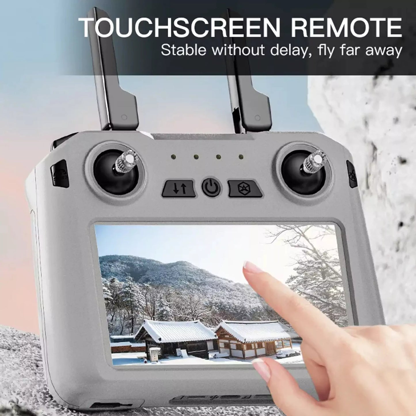 IS193 4K Drone with 3-Axis Gimbal & 360° Obstacle Avoidance | ISPEKTRUM Canada