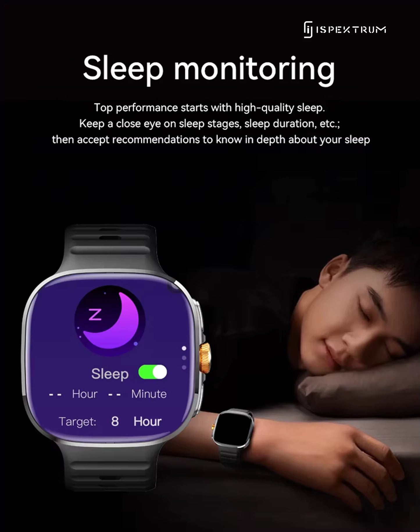 IS99 4G LTE GPS Smartwatch with Rotating Camera, ChatGPT, 2 Inch AMOLED Display & Health Monitoring