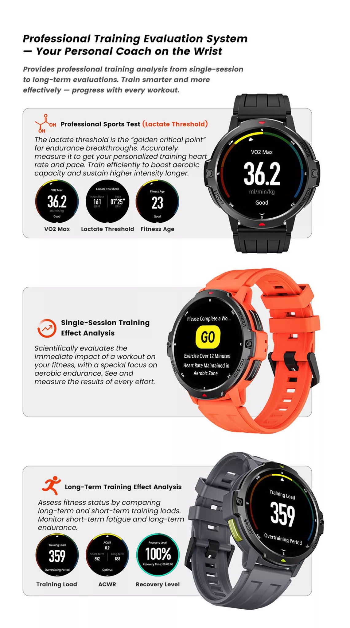 APEX Pro C31 Smartwatch – GPS, Bluetooth Calling, 100+ Sports Modes, 3ATM Waterproof | ISPEKTRUM Canada