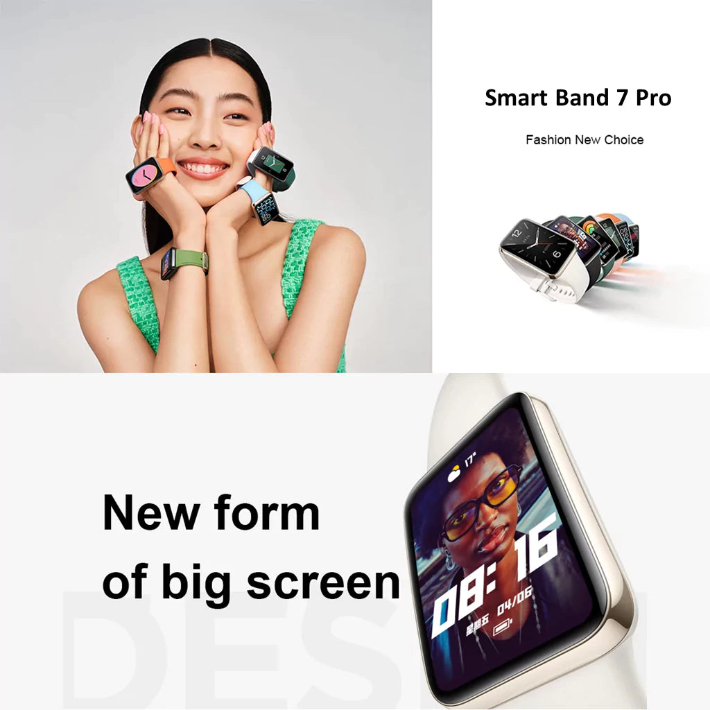 AMOELD Screen | Smart Band 7 Pro Smart Watch - ISPEKTRUM Smart Watch