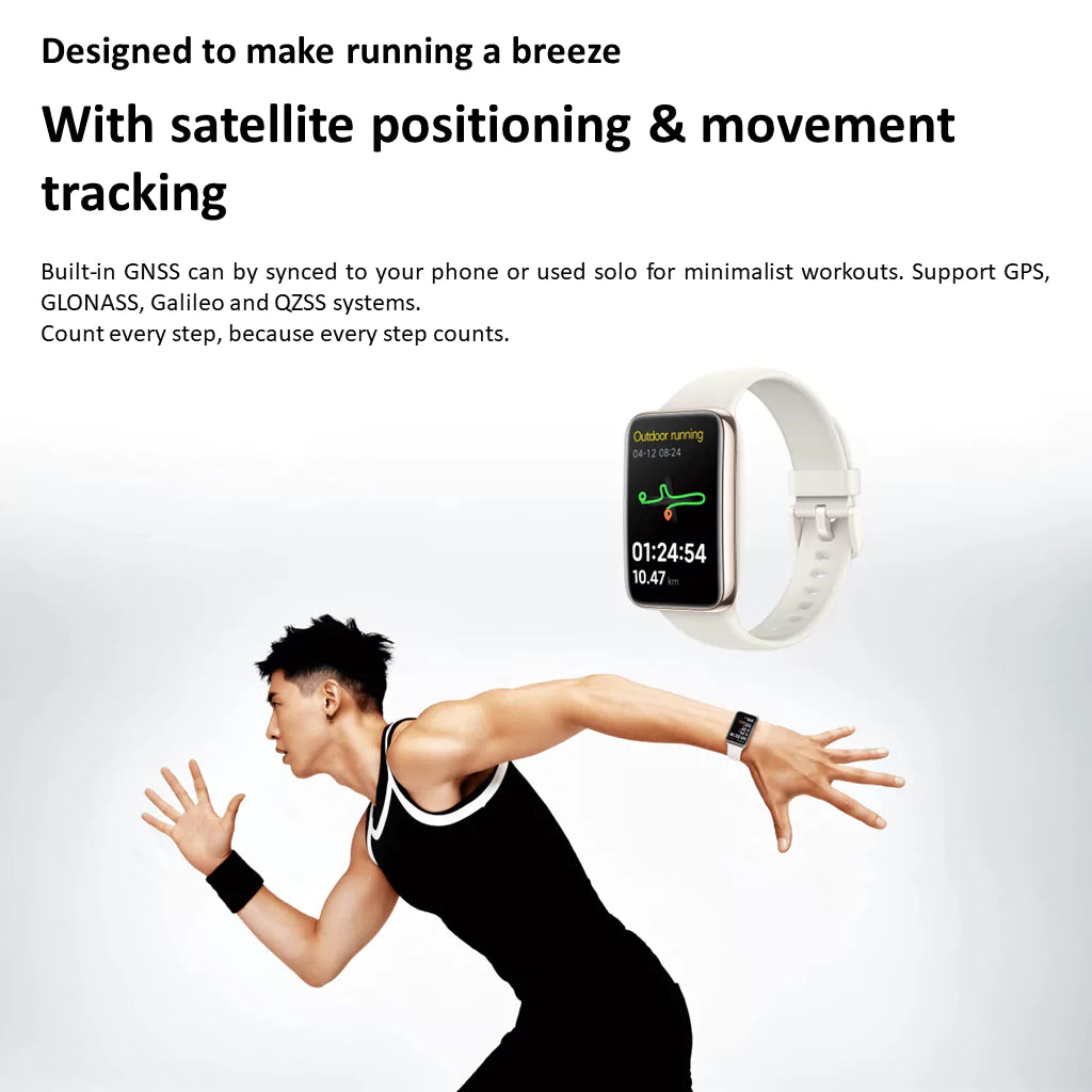 AMOELD Screen | Smart Band 7 Pro Smart Watch