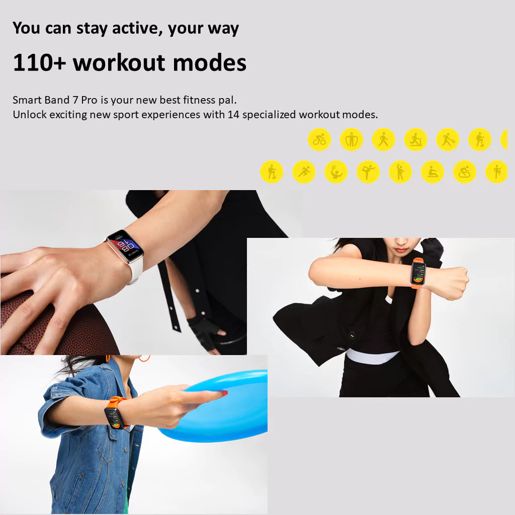 AMOELD Screen | Smart Band 7 Pro Smart Watch - ISPEKTRUM Smart Watch