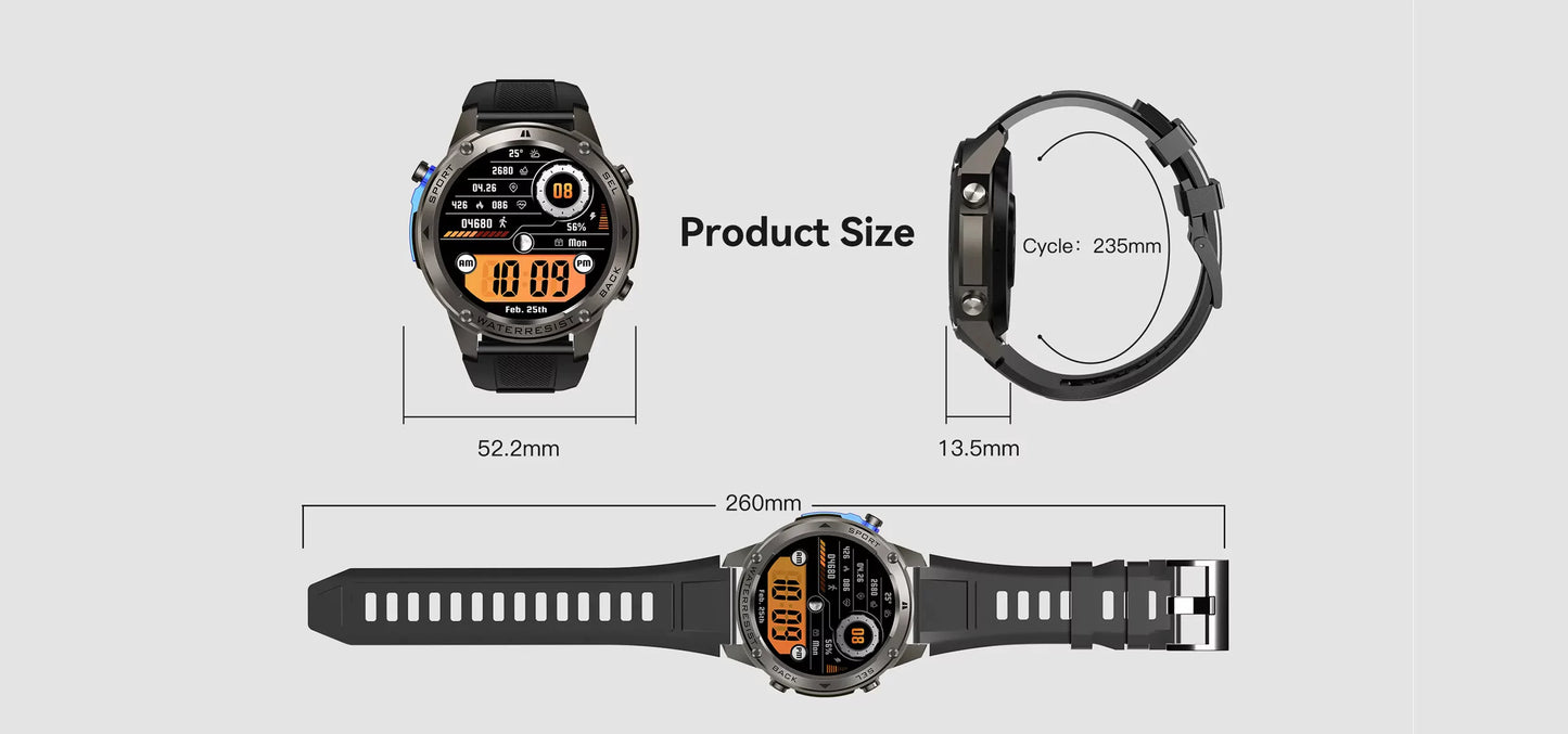 Atlas GPS Smart Watch - ISPEKTRUM Smart Watch