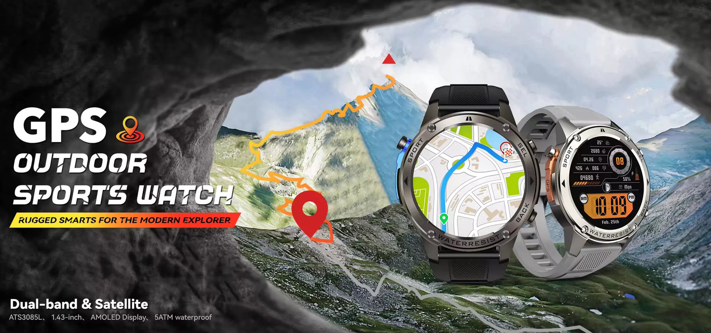 Atlas GPS Smart Watch - ISPEKTRUM Smart Watch