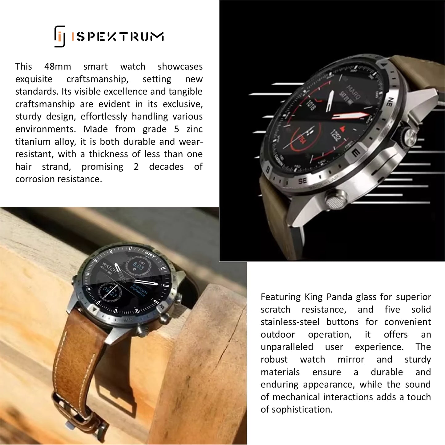 eXplorer GT45 Smart Watch for Men