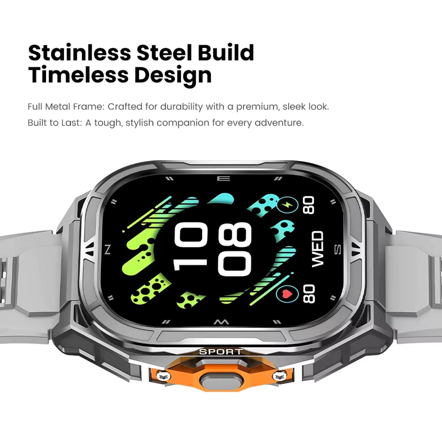 GTX5 GPS Smart Watch Premium Fitness Smartwatch Canada - ISPEKTRUM Smart Watch