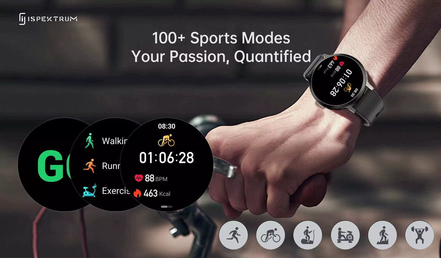 IS90 Zenith Smart Watch - ISPEKTRUM Smart Watch