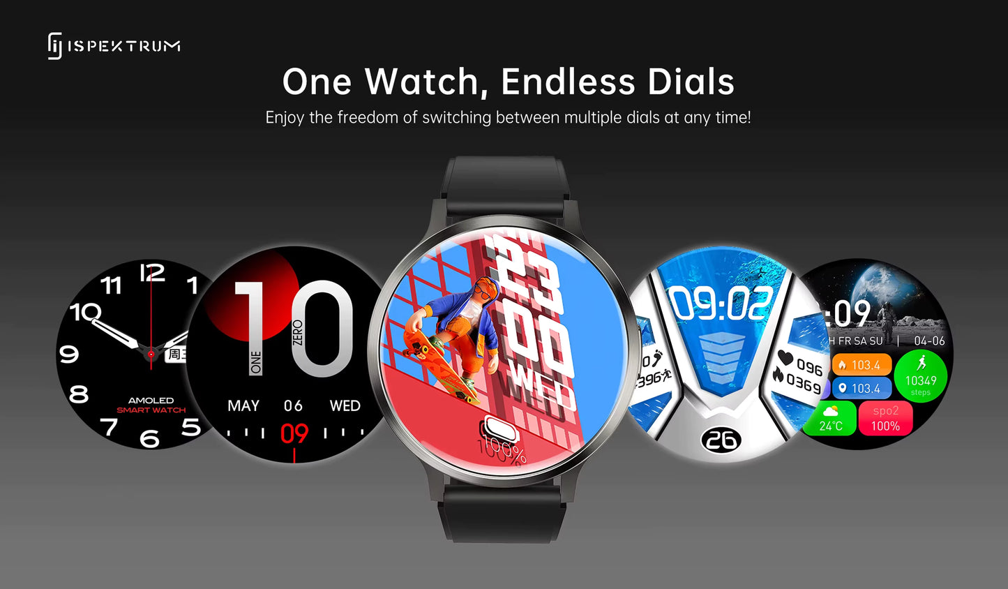 IS90 Zenith Smart Watch - ISPEKTRUM Smart Watch