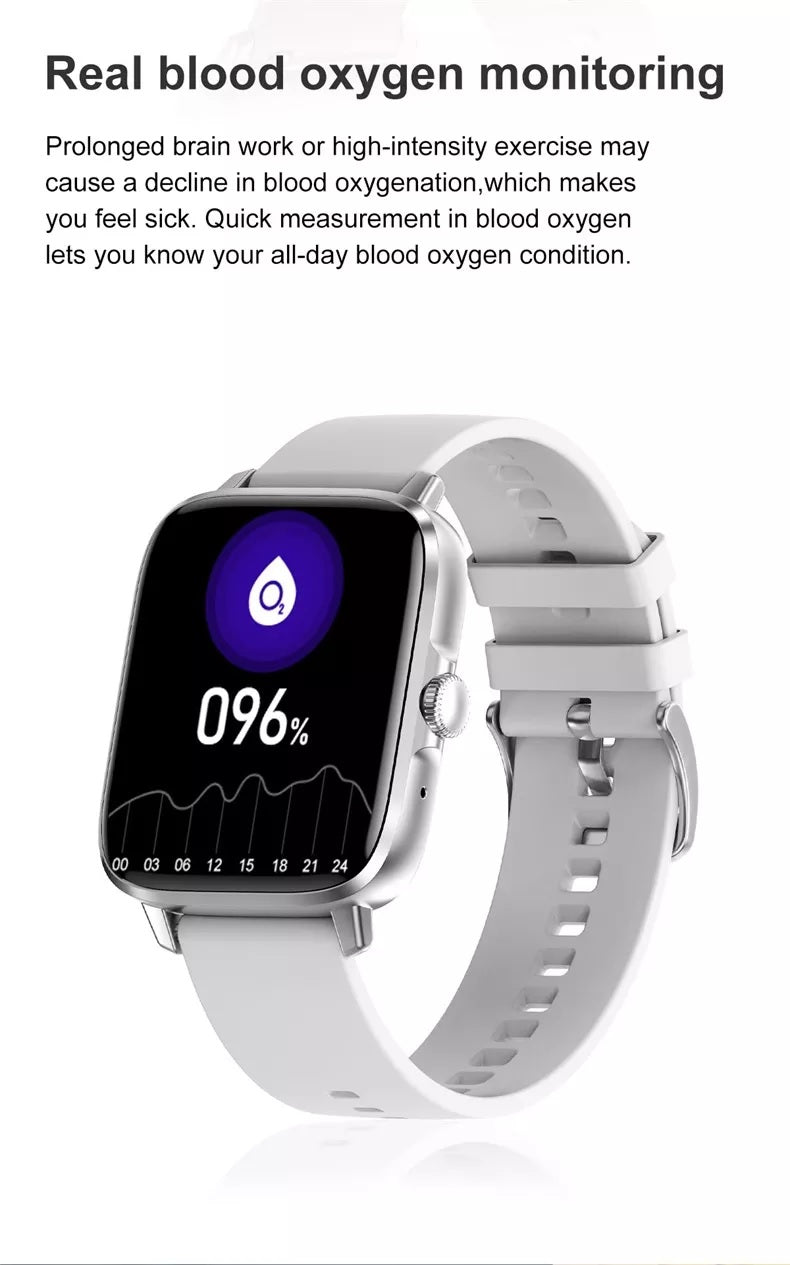 iS102 Smart Watch | Bluetooth Calling & Text