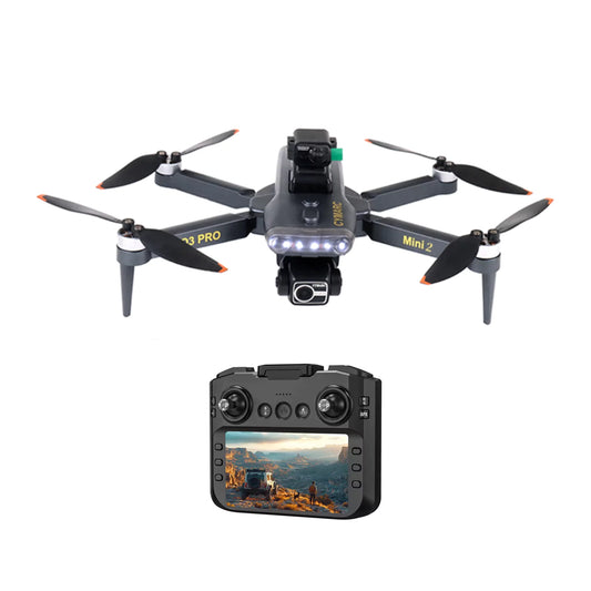 Vortex Q3 Mini 2 4K Drone | 7.8″ HD Screen, 3-Axis Gimbal & GPS