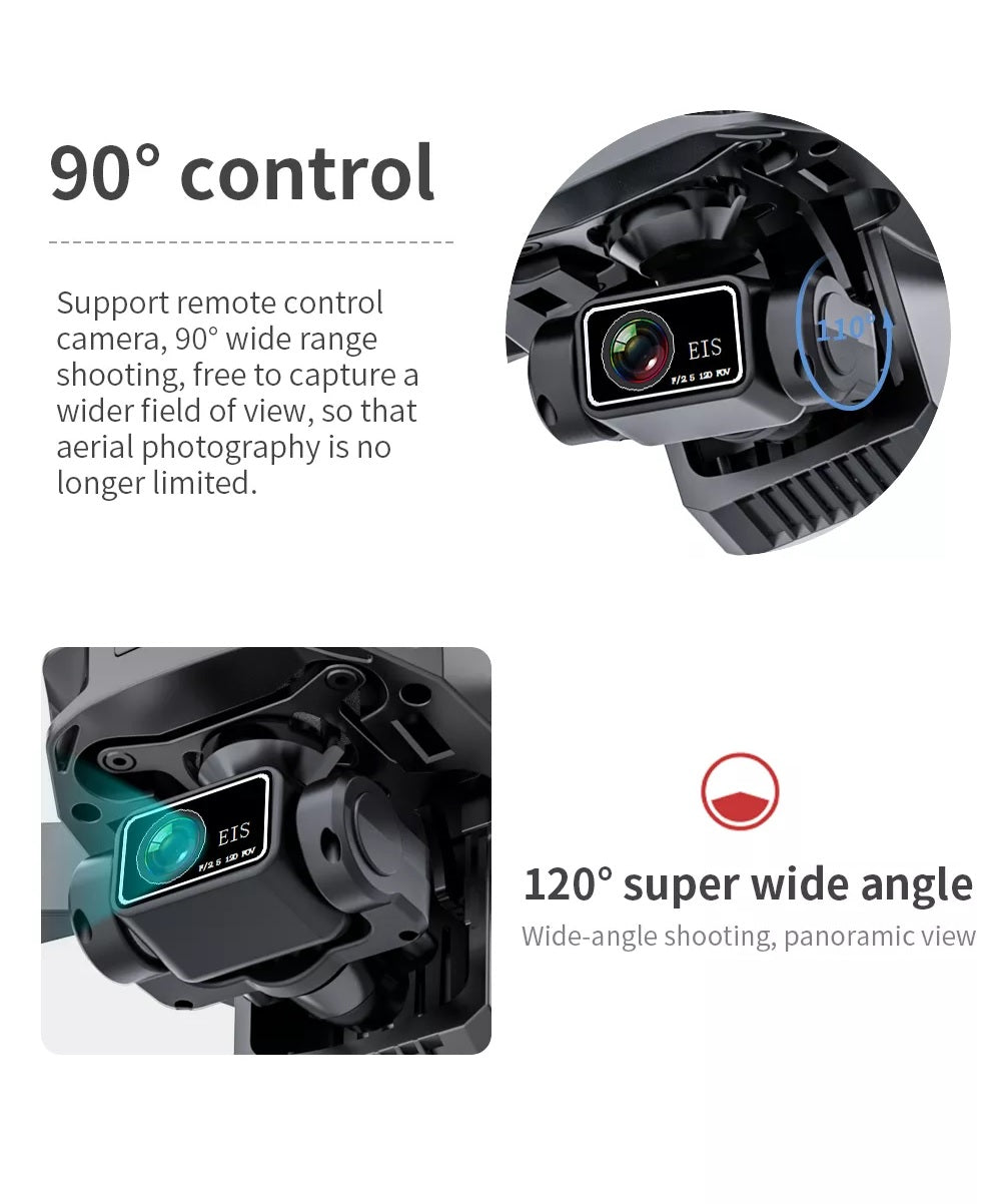 iSKF101 Max 4K Drone | 3-Axis Gimbal - ISPEKTRUM Toys & Games