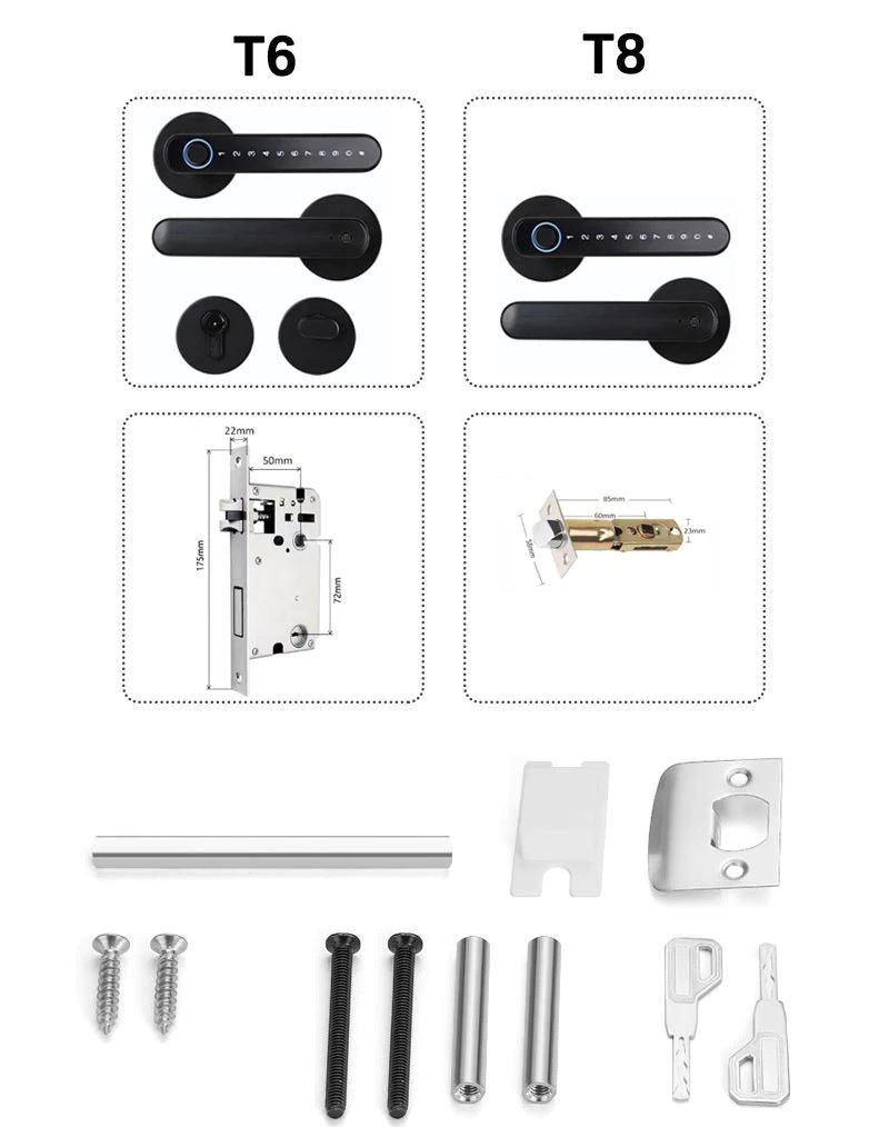 iSM06 Biometric Smart Lock - ISPEKTRUM Home & Garden