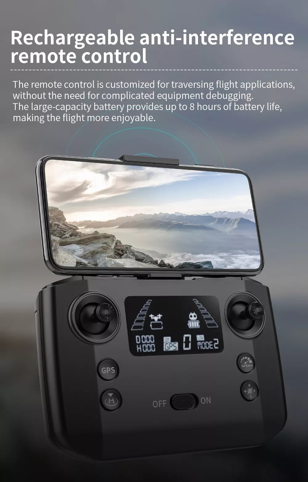 iSKF101 Max 4K Drone | 3-Axis Gimbal - ISPEKTRUM Toys & Games