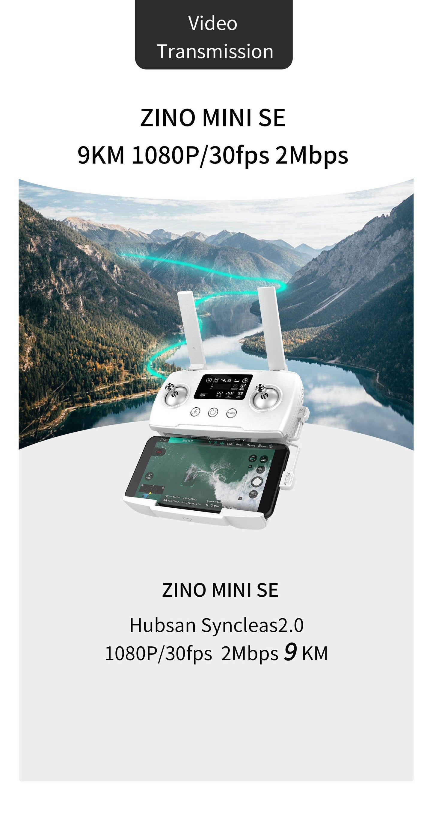 Hubsan Zino Mini SE Drone - ISPEKTRUM Toys & Games