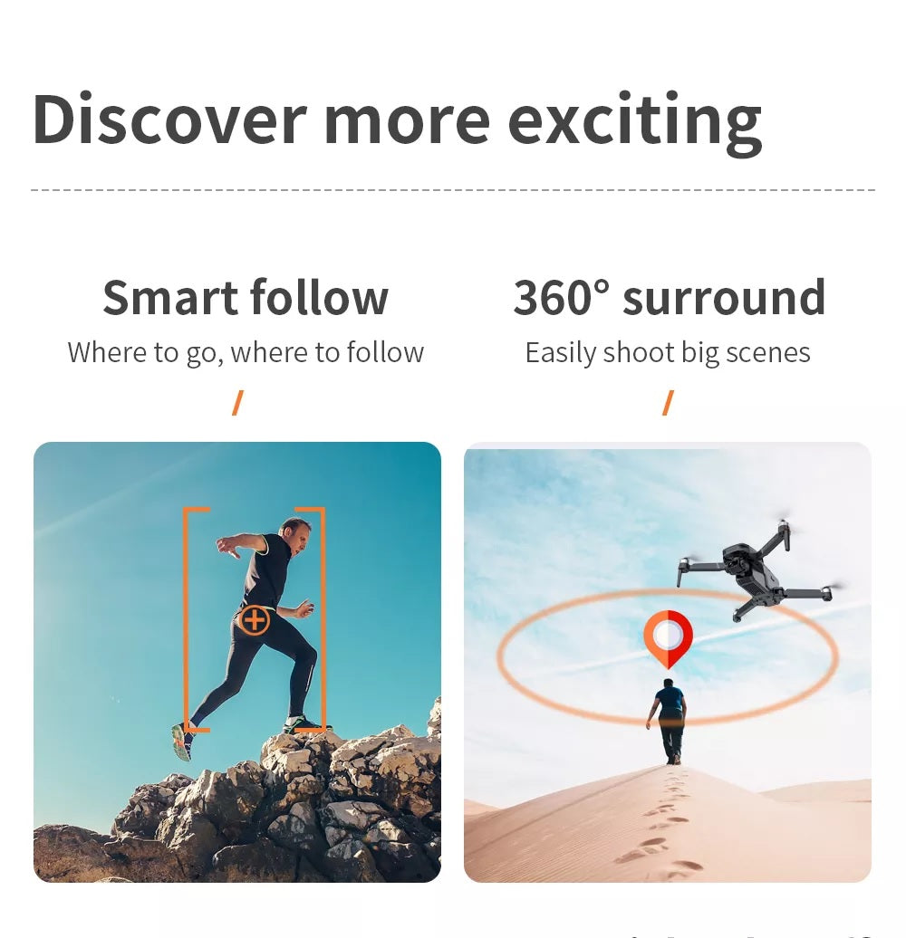 iSKF101 Max 4K Drone | 3-Axis Gimbal - ISPEKTRUM Toys & Games