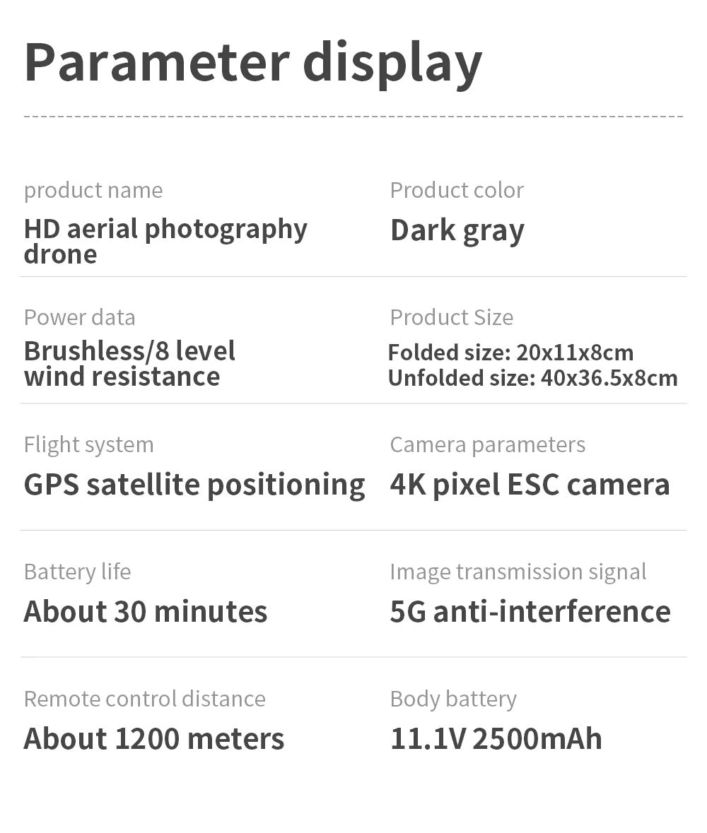 iSKF101 Max 4K Drone | 3-Axis Gimbal - ISPEKTRUM Toys & Games